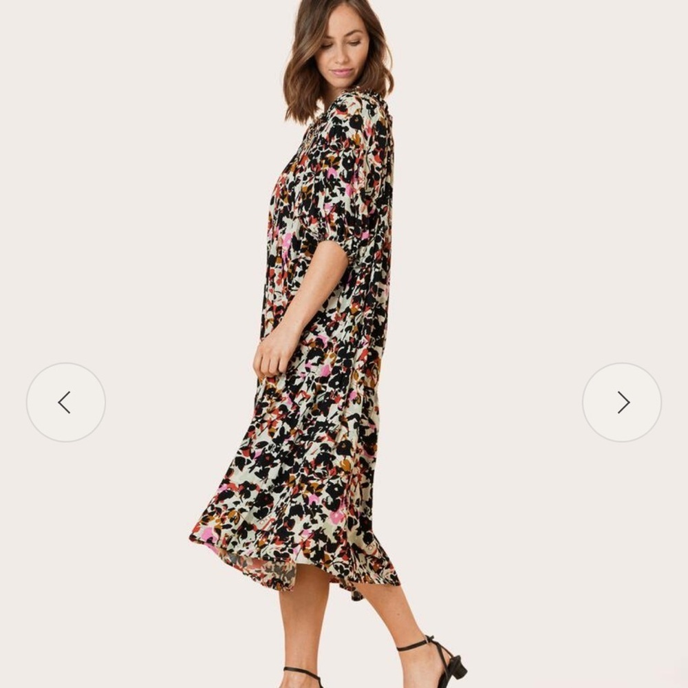 Masai Copenhagen‎ Women's Naneh Elastic Oversize Bold Print Dress